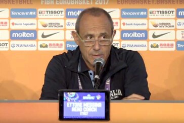 EuroBasket 2017, coach Messina post Ucraina