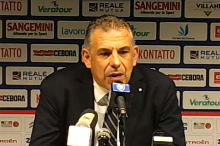 Udine, coach Alberto Martelossi presenta il match contro Cento