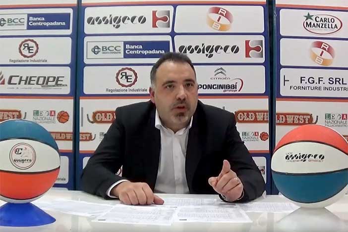 Piacenza, la conferenza stampa di Riva post match Imola