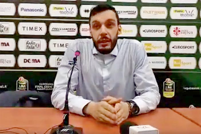 Torino, la conferenza stampa di Galbiati post match Virtus