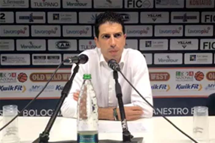 Fortitudo, le parole di coach Martino post match Mantova