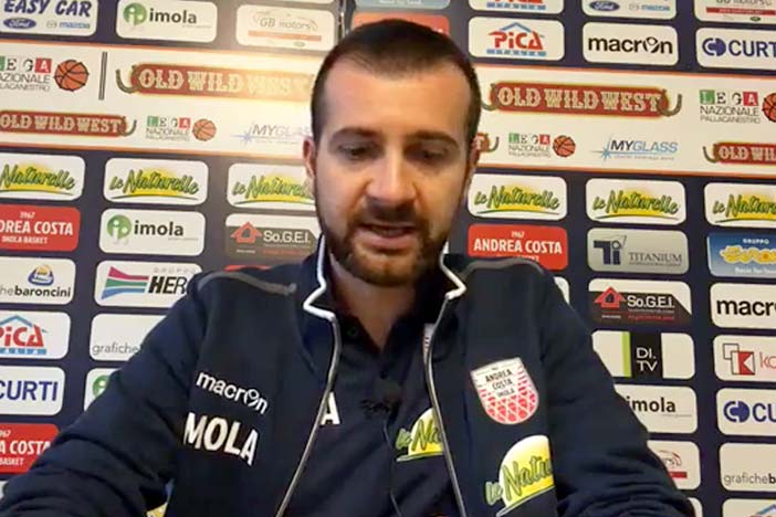 Imola, coach Emanuele Di Paolantonio presenta il match contro l'UCC Piacenza