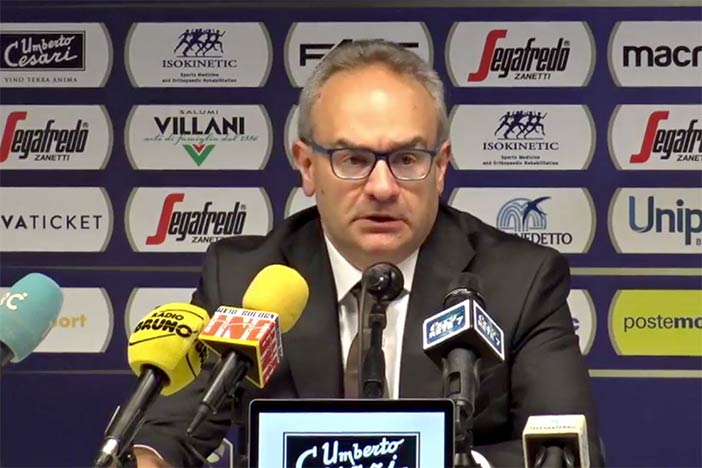 Virtus, coach Stefano Sacripanti post match Alma Trieste