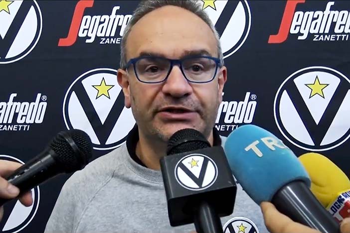 Virtus, coach Sacripanti presenta il match contro il Besiktas
