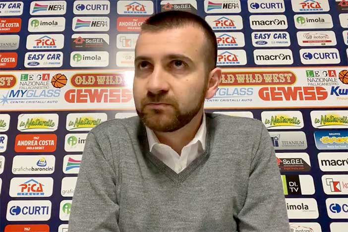 Imola, coach Emanuele Di Paolantonio pre match Verona