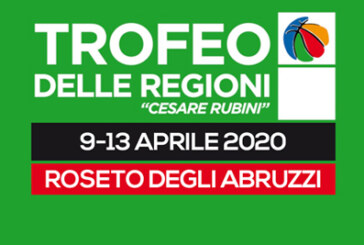 TDR2020, annullato il Trofeo delle Regioni “Cesare Rubini”