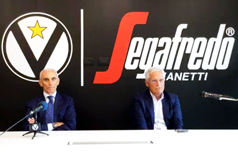 Virtus, la conferenza stampa di Massimo Zanetti con... sorpresa Abass