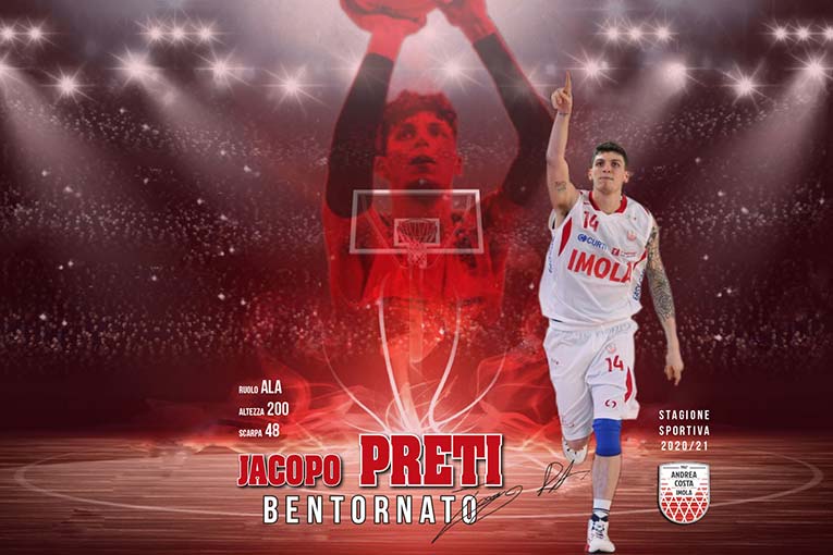 Imola, Jacopo Preti is back!