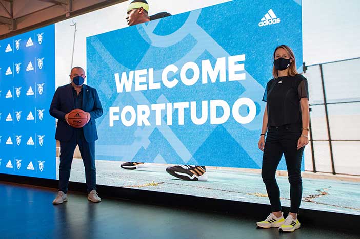 Fortitudo, Adidas è <br>il nuovo fornitore tecnico