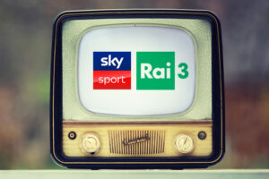 TV Sky Sport e Rai 3