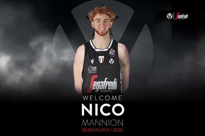 Virtus, Nico Mannion <br>è un nuovo giocatore bianconero