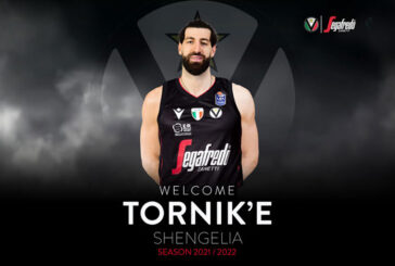 Tornik’e Shengelia è un nuovo giocatore di Virtus Segafredo Bologna