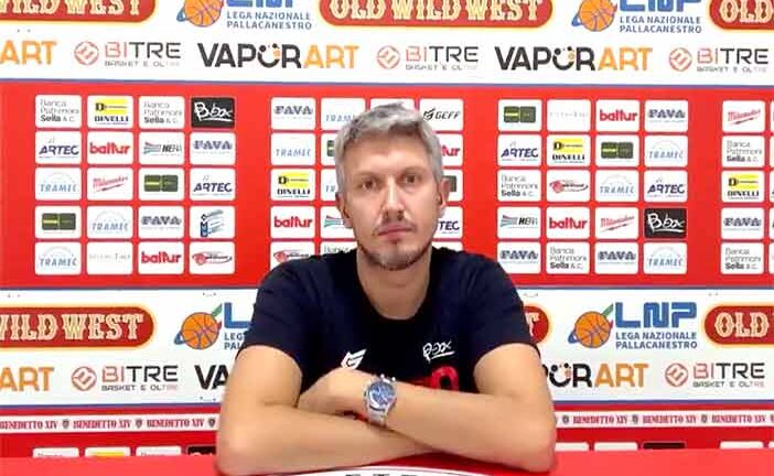 Benedetto XIV Cento, coach Matteo Mecacci post match BK Ravenna
