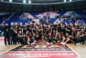 Frecciarossa Supercoppa 2022: la Virtus batte Sassari e vince il trofeo