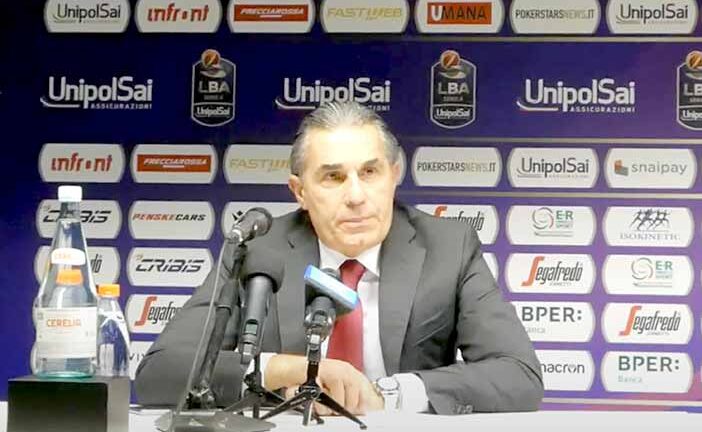Serie A 2022/23: Virtus, Sergio Scariolo post match Leonessa Brescia