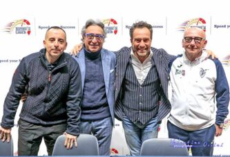 Fortitudo, presentata al PalaDozza la partnership con Formula Coach, nuovo sponsor e consorziato