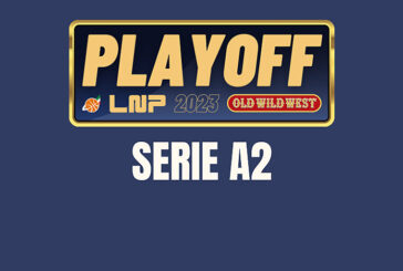 Playoff Serie A2 Old Wild West - Gli accoppiamenti dei quarti di finale nei Tabelloni Oro e Argento