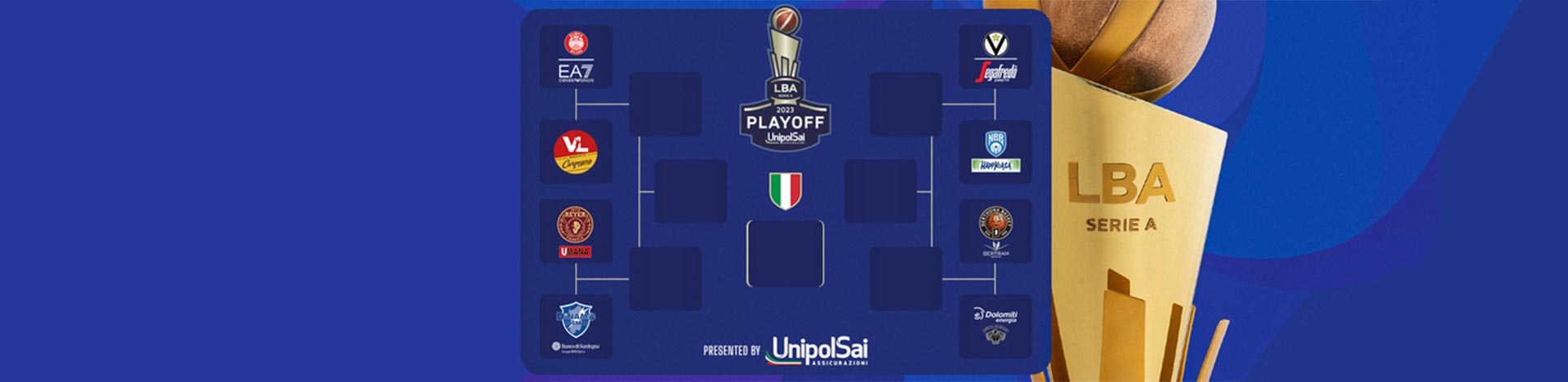 Serie A UnipolSai 2022/23 Semifinali playoff: <br>Il tabellone, i risultati e il programma delle gare