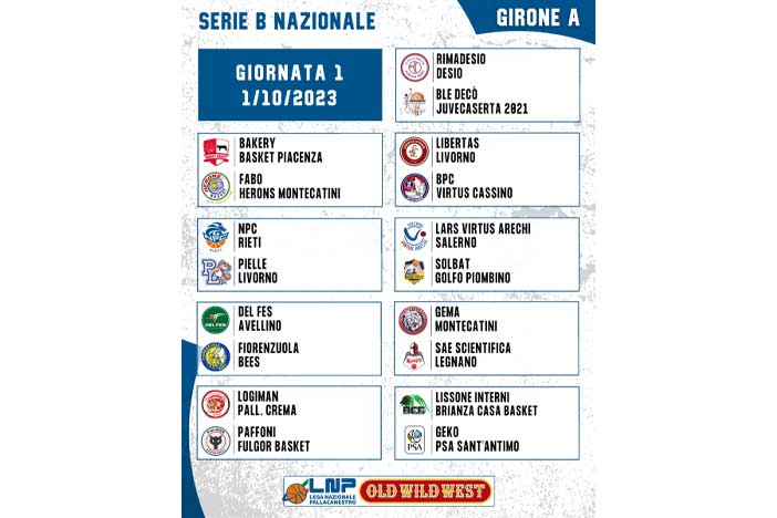 Serie B Nazionale Girone A