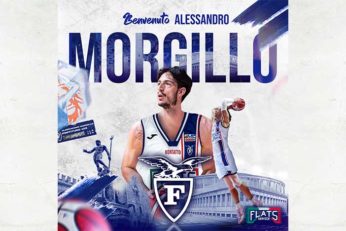 Alessandro Morgillo è un nuovo giocatore della Fortitudo Flats Service