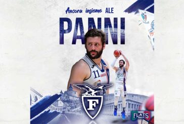Alessandro Panni vestirà la maglia della Fortitudo Flats Service anche nella stagione 2023/24