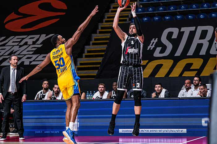 EuroLeague 2023/24: <br>la Virtus cade contro il Maccabi